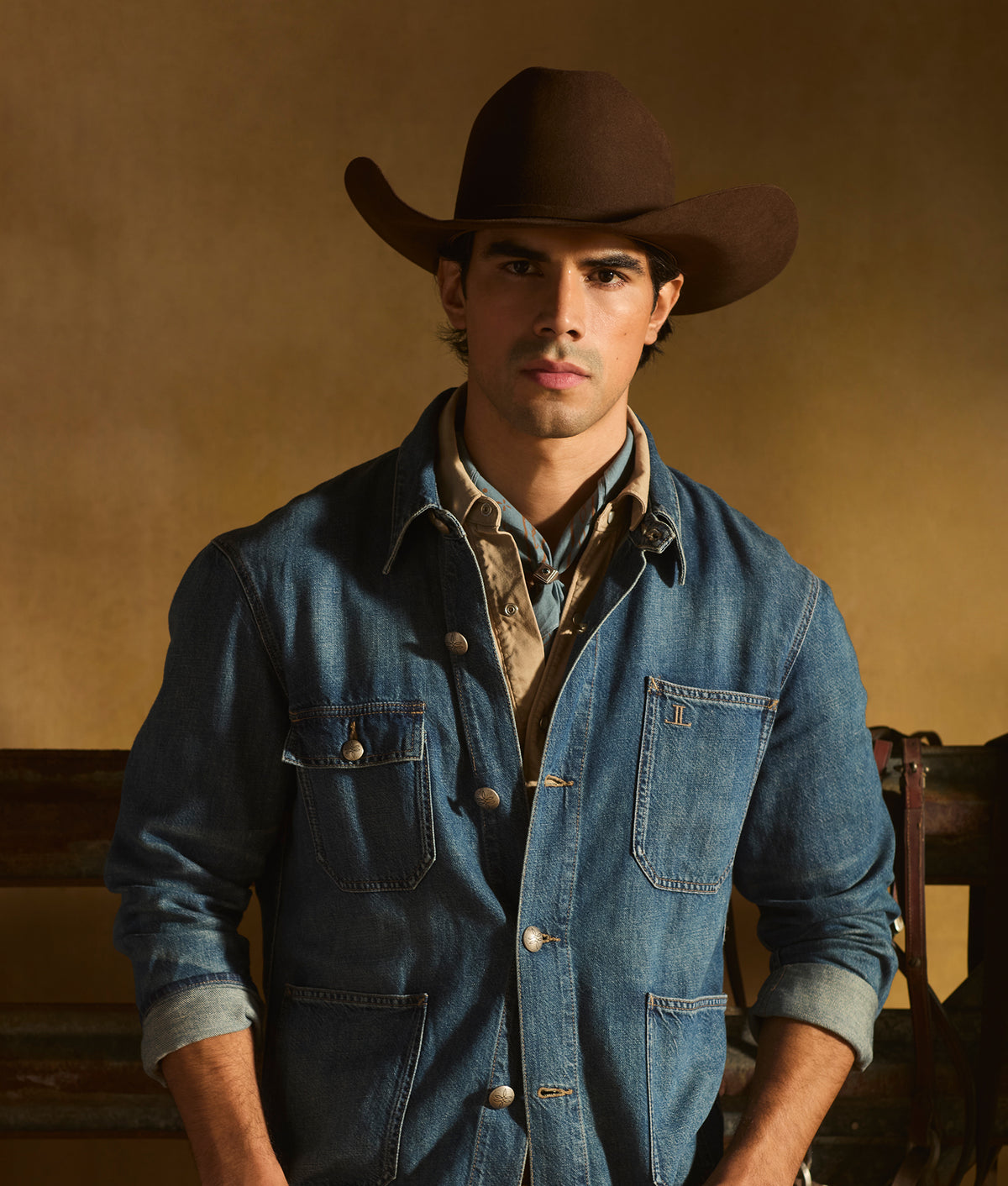 Western Bandana :: French Blue 5