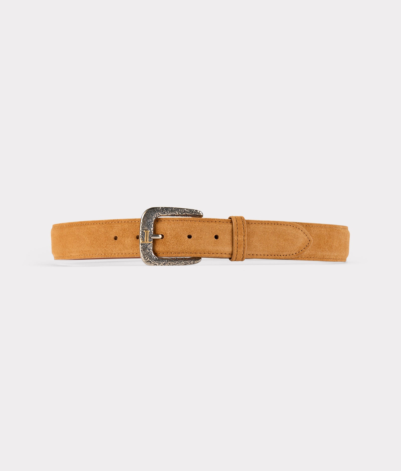 Italian Suede Belt :: Tan