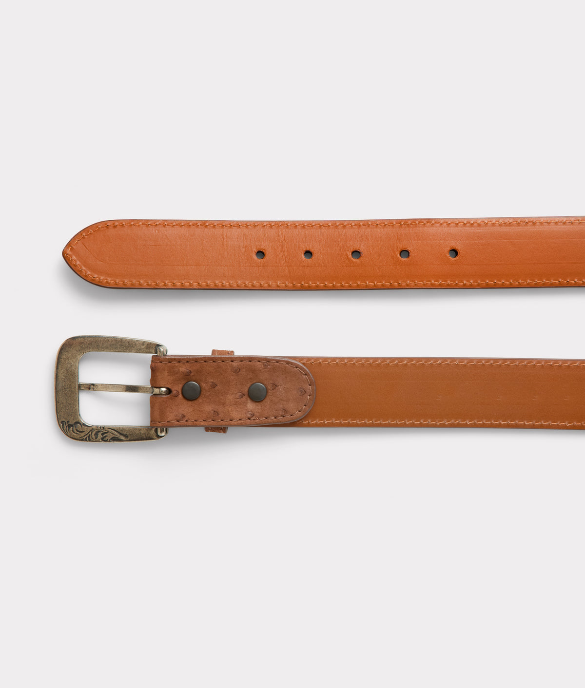 Straight Shooter Belt :: Tobacco 4