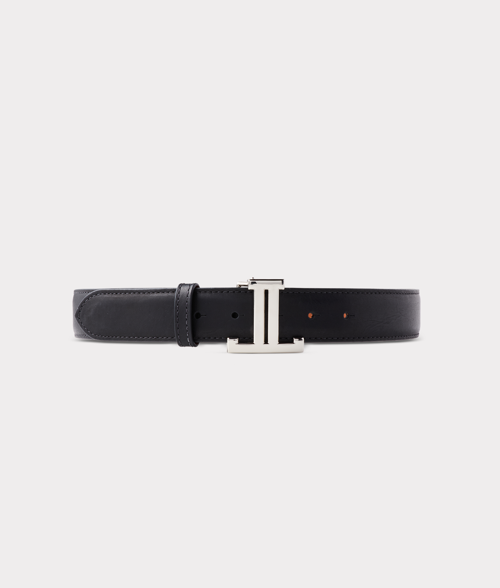 Women's Mirrored L Belt :: Black product image