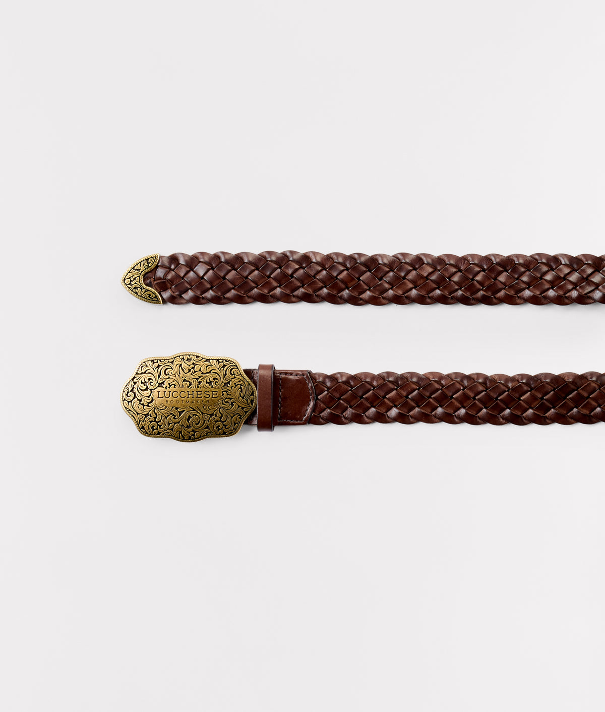 Freya Trophy Buckle Belt :: Brown 2