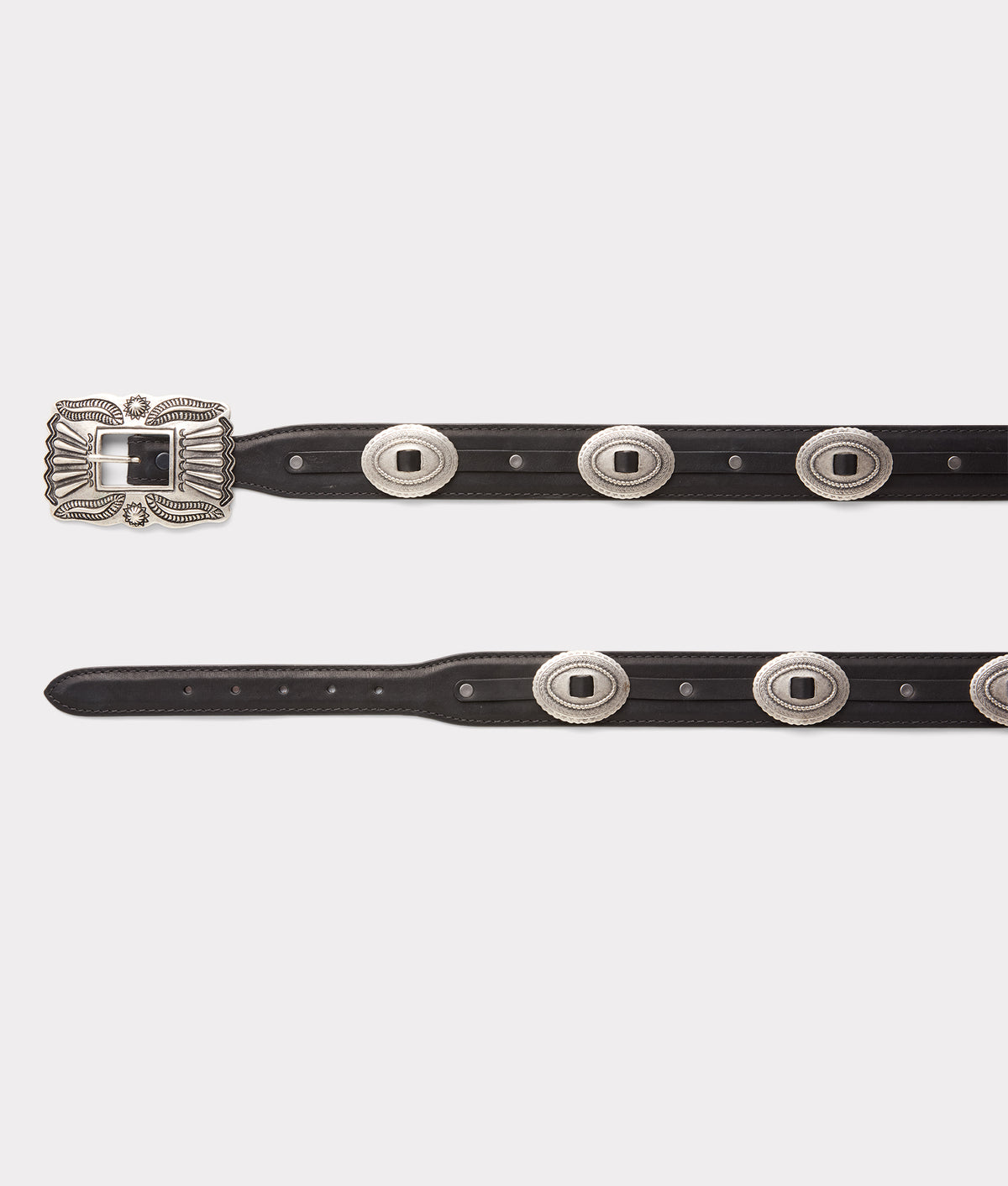 Lucky Concho Belt :: Black 2
