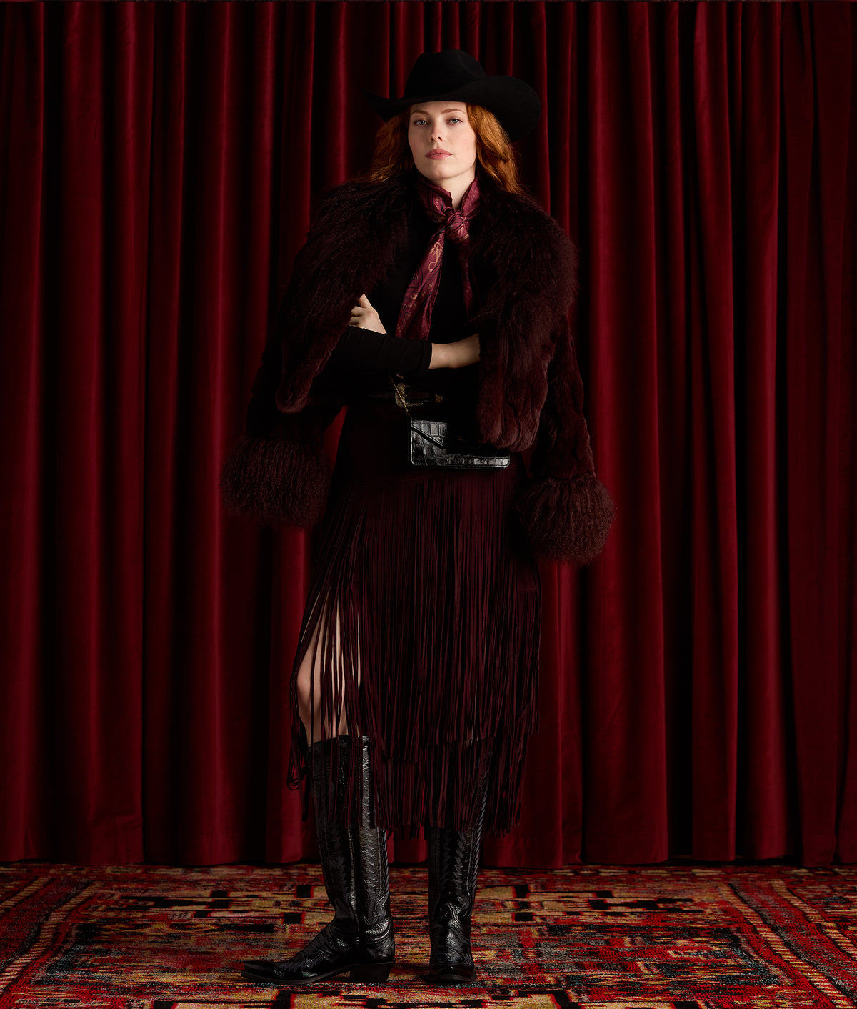 Priscilla :: Crinkle Patent Black 9