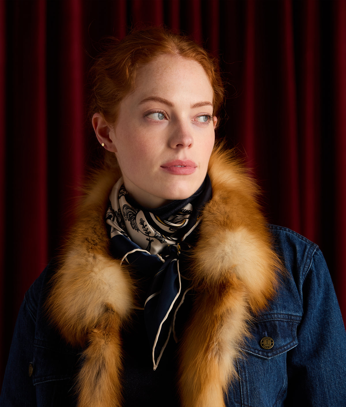 Cavalry Scarf :: Navy 2