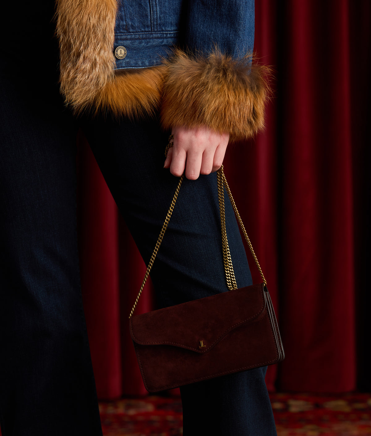 Long Wallet On A Chain :: Chocolate 8