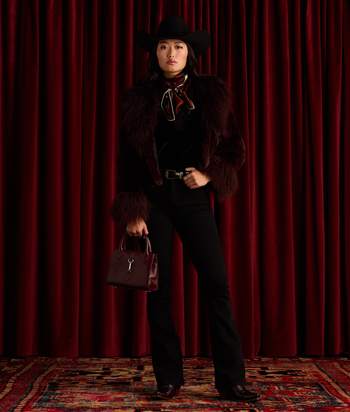 Liberty High-Rise Bootcut Jean :: Black Beauty 2