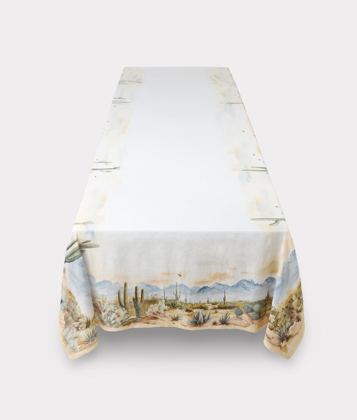 Sonoran Silhouettes Tablecloth - Large :: Green 4