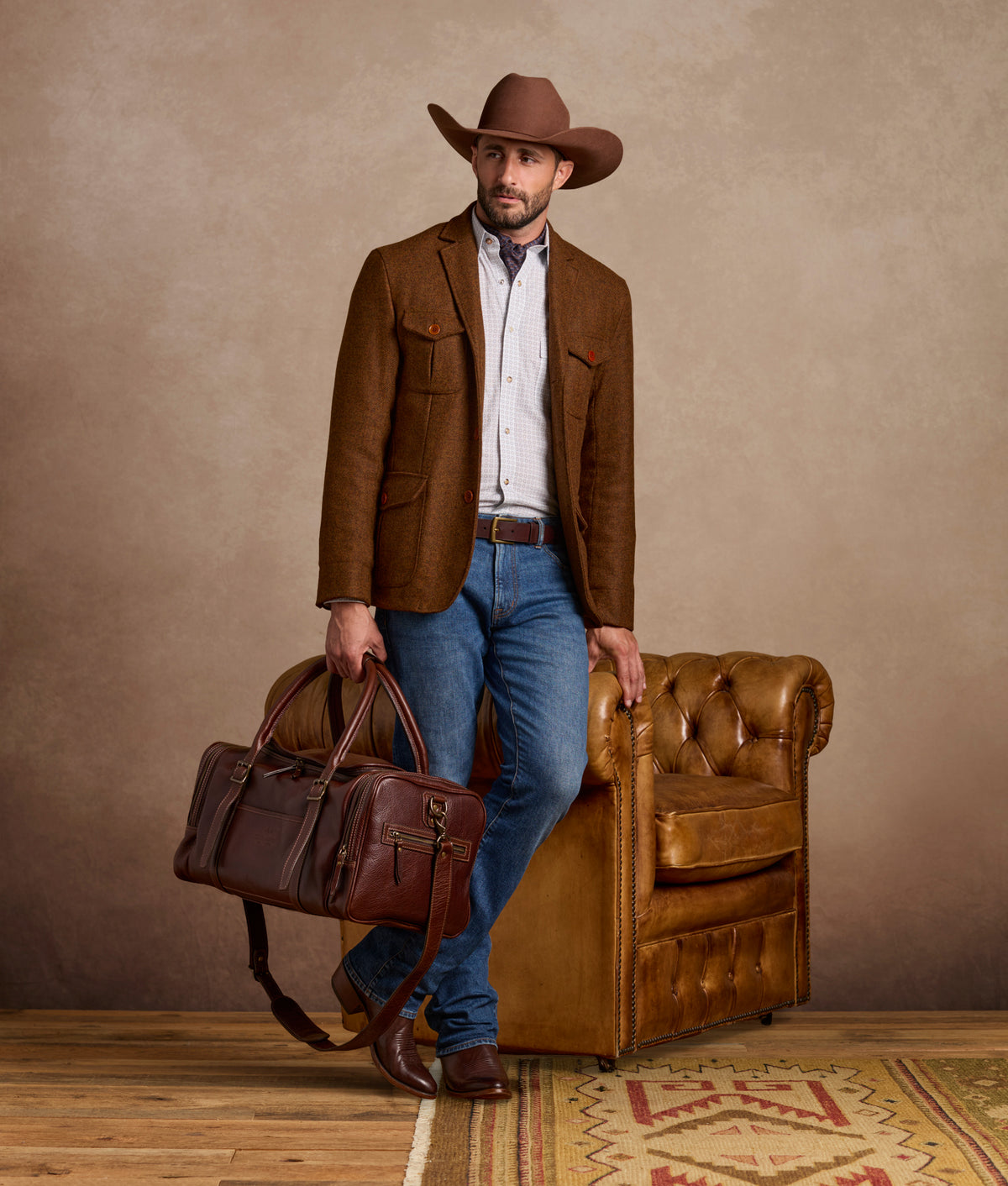 Heritage Duffle :: Brown 2