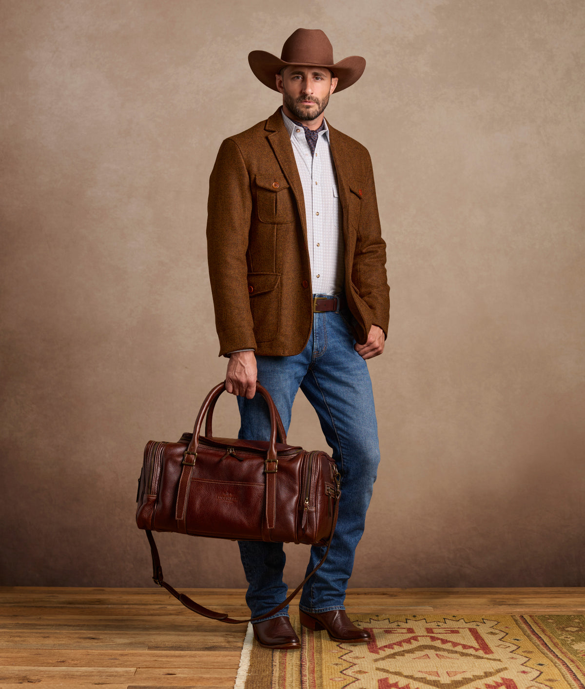 Heritage Duffle :: Brown 6