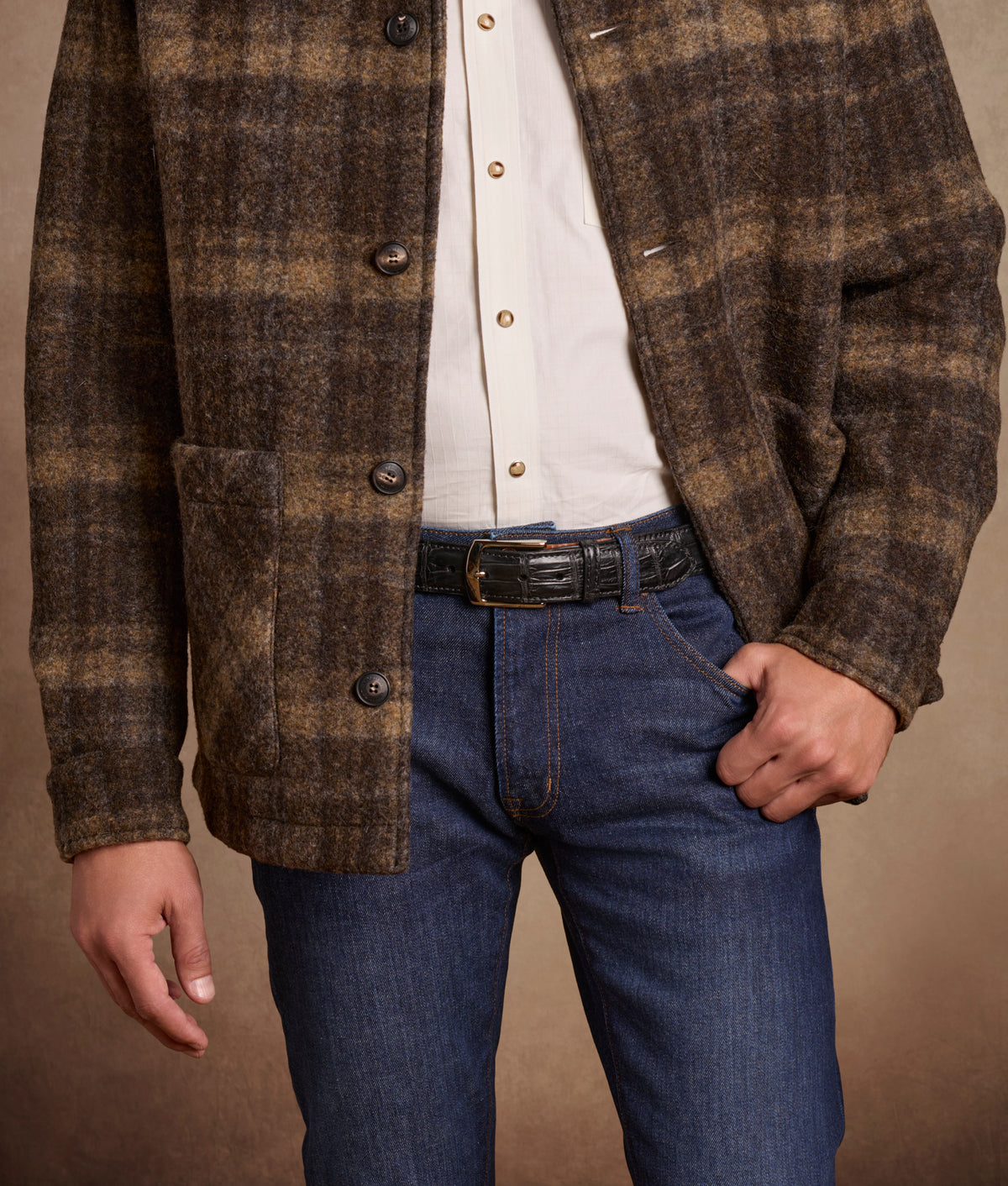 Douglas Plaid Wool Coat :: Multi 10