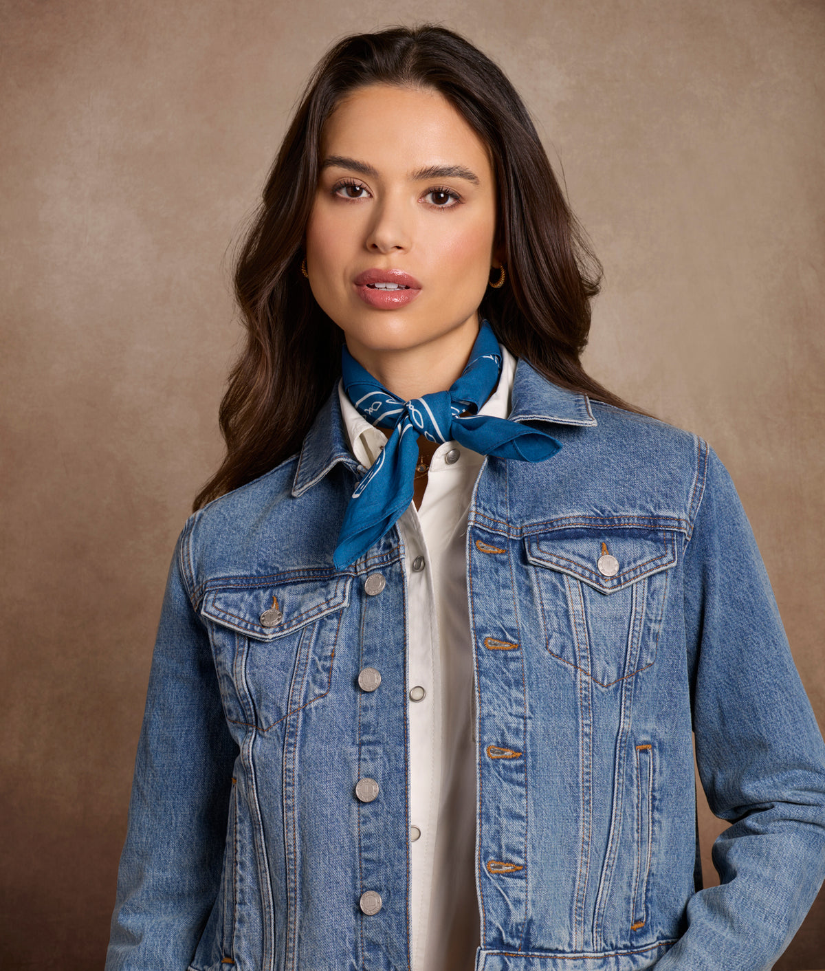 Dallas Bronc Bandana :: Navy 2