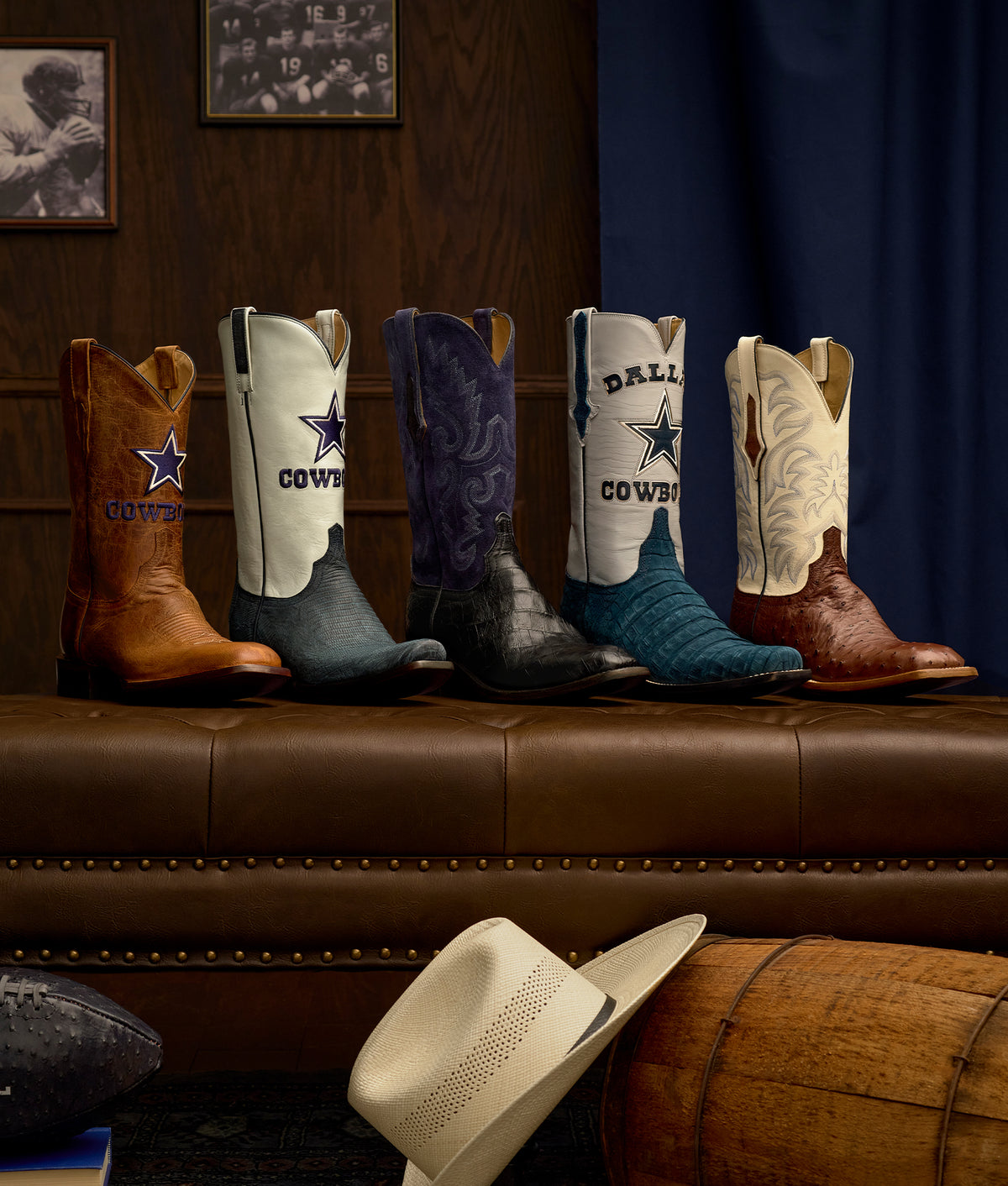 Men's Lucchese x Dallas Cowboys Victory :: Tan 3