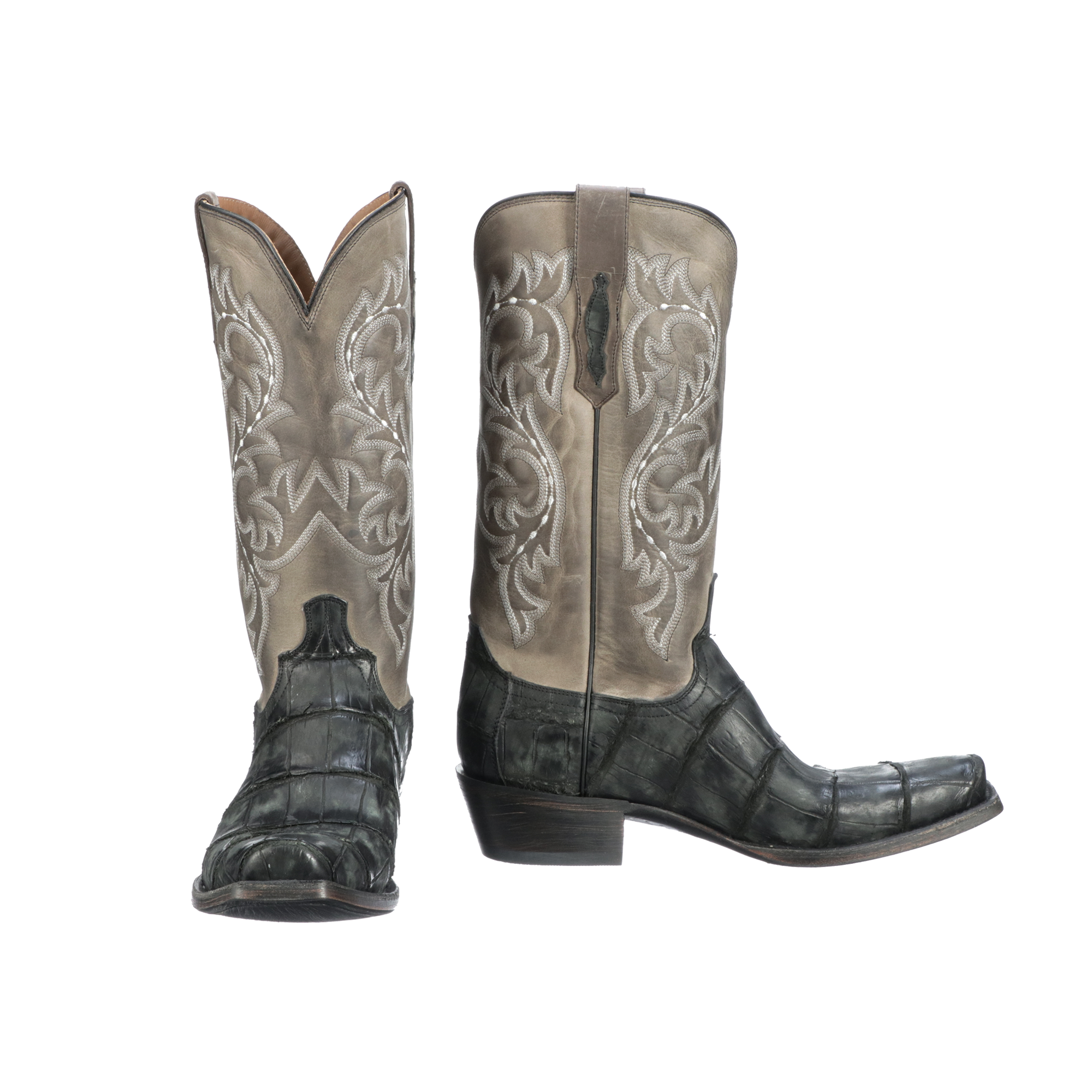 Lucchese malcolm 2025 alligator boots