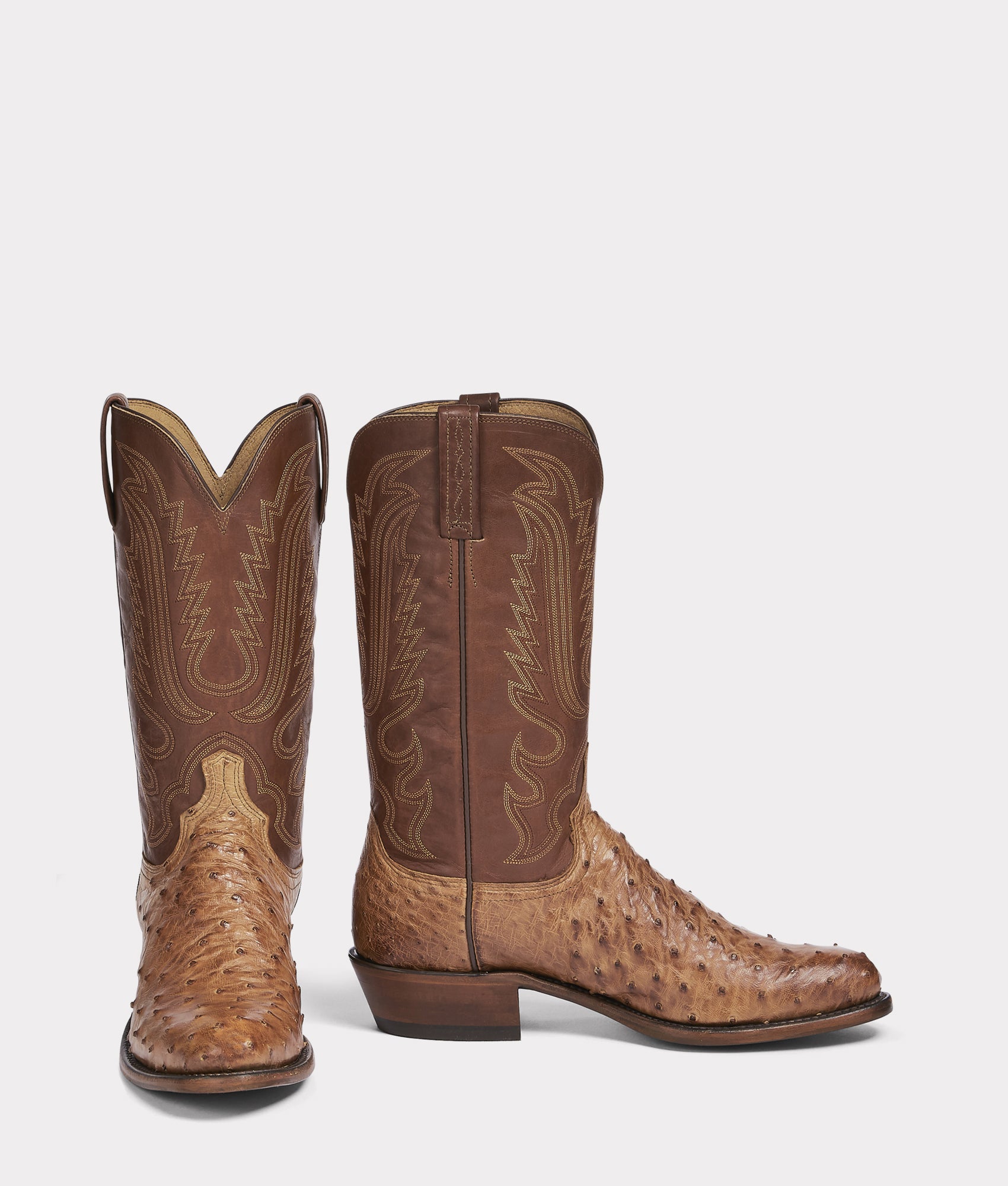 Ostrich Boots Lucchese