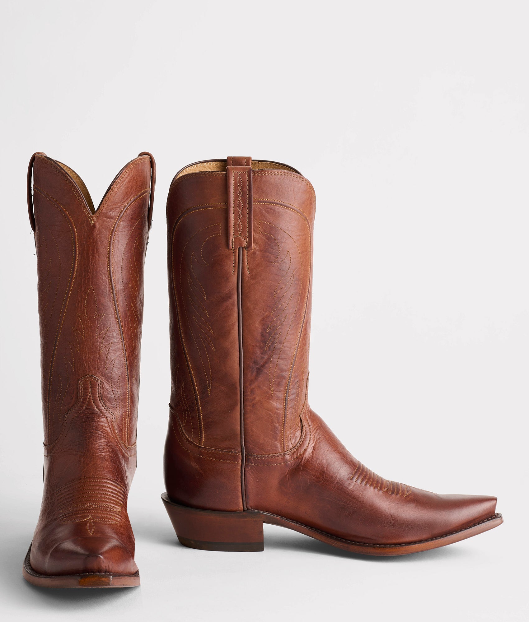 美品】Lucchese classics(キャメル×ホワイトのコンビ) 美品】Lucchese classics(キャメル×ホワイトのコンビ)