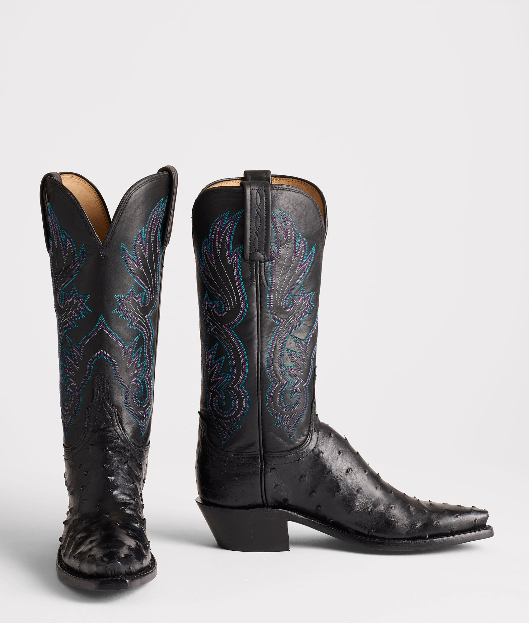 Dolly Boot Black Lucchese - Main Image