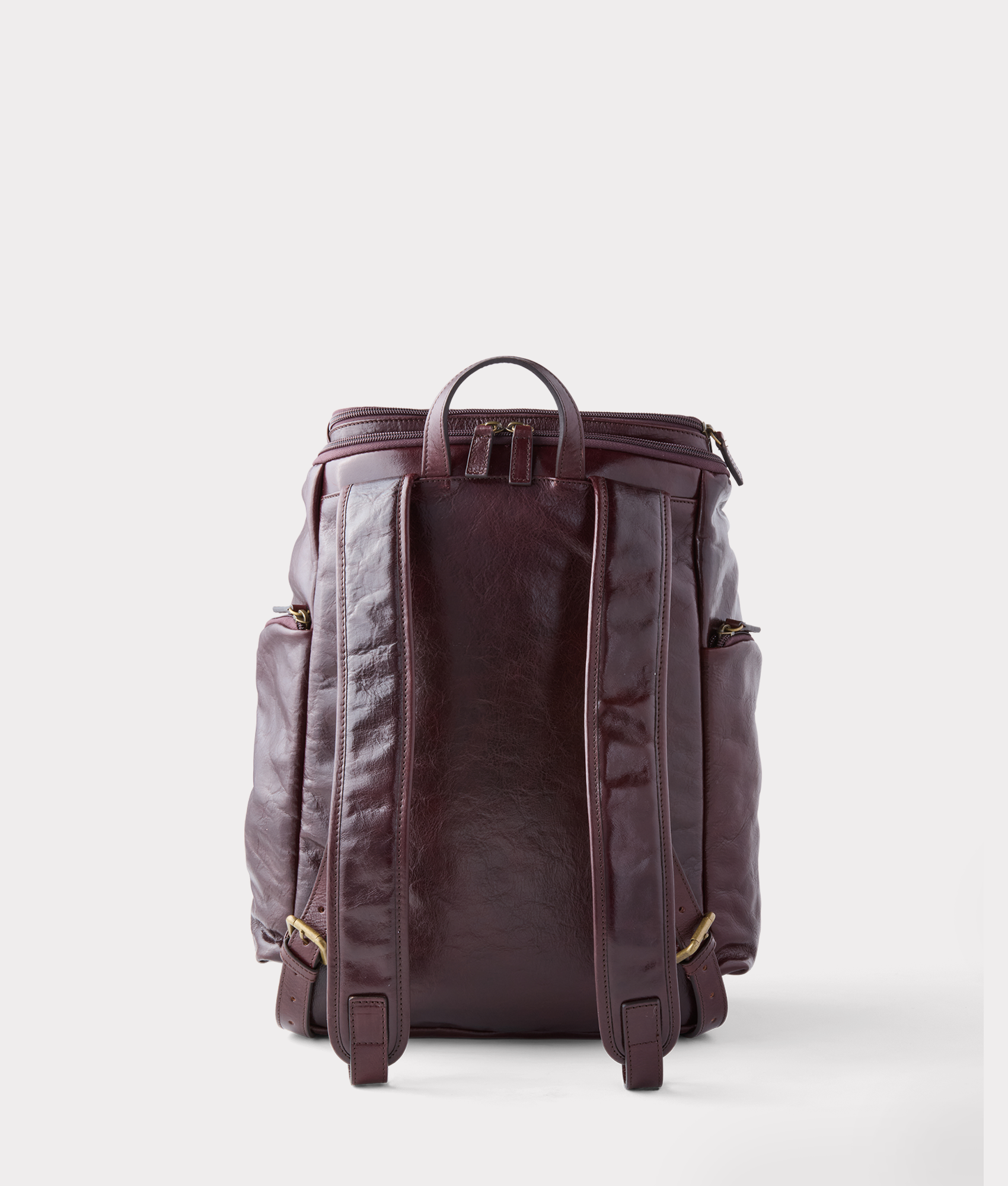chocolate glendale leather backpack Latico Leathers a premium backpack designed for both men and women Men's Perfecto Backpack in Brown