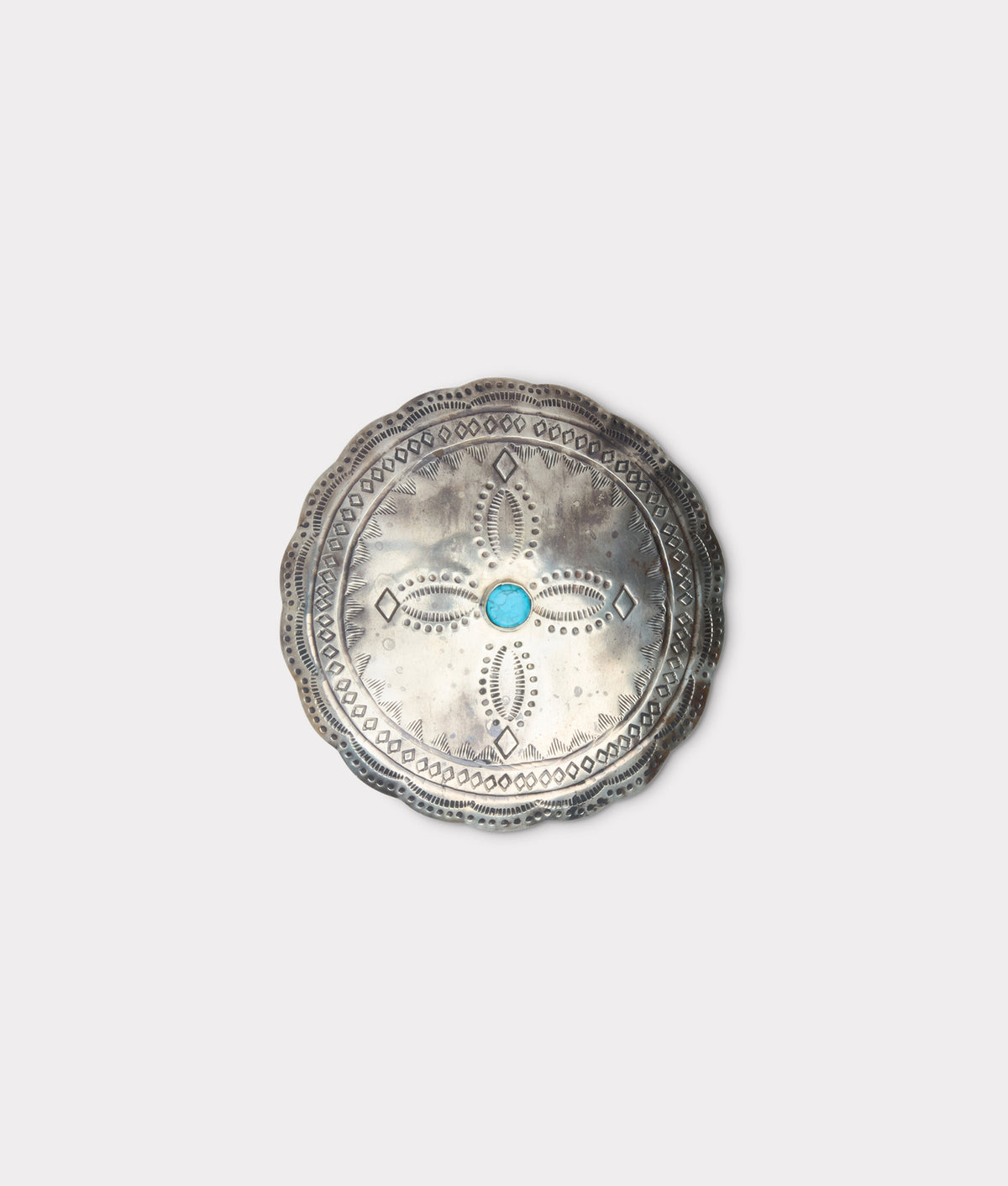 Southwestern Round Box :: Silver 5