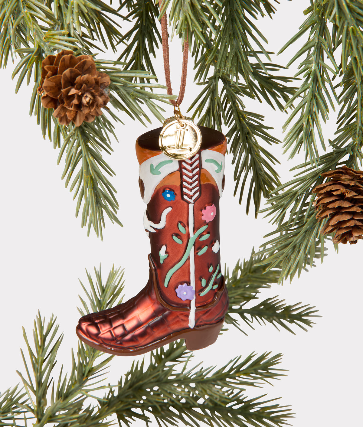 Hat Tipper Ornament :: Multi 1