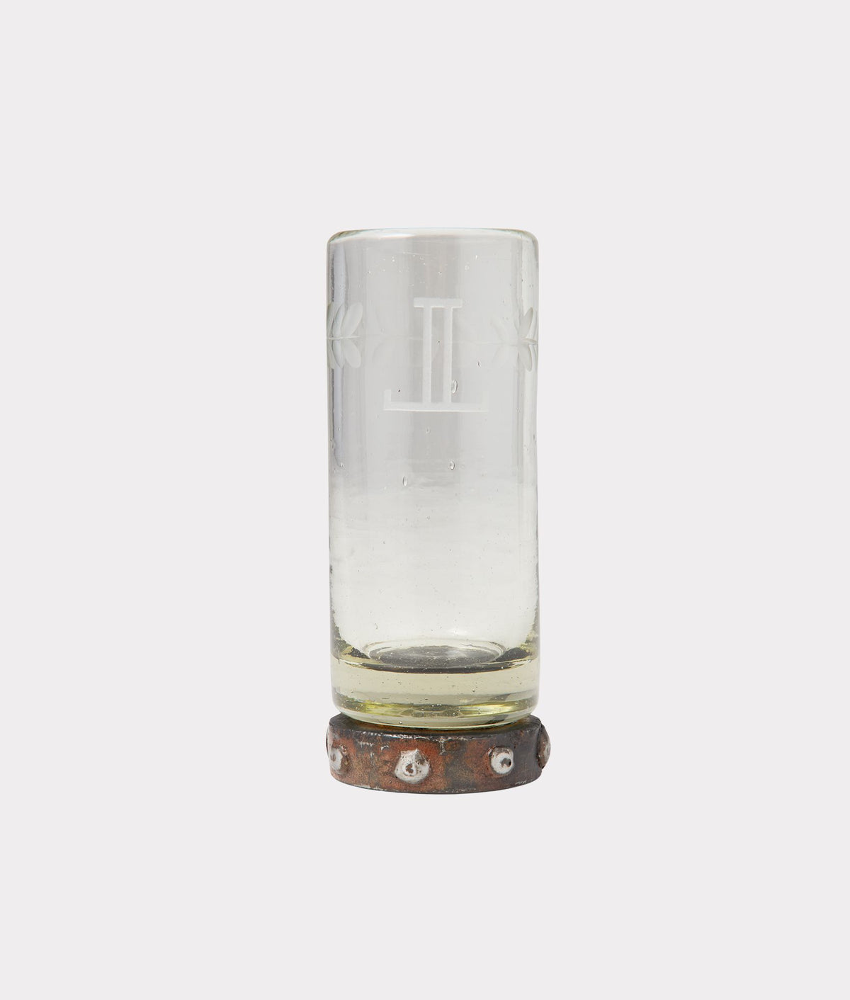 Mirrored L Triple Zackshot Glass :: Iron 2