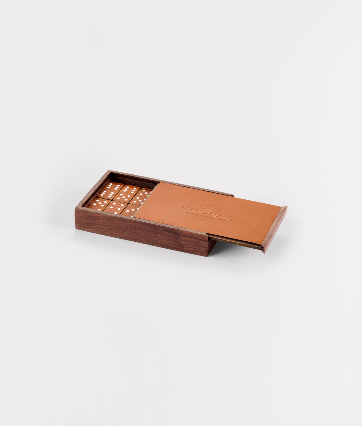 Frontier Domino Set :: Brown 4