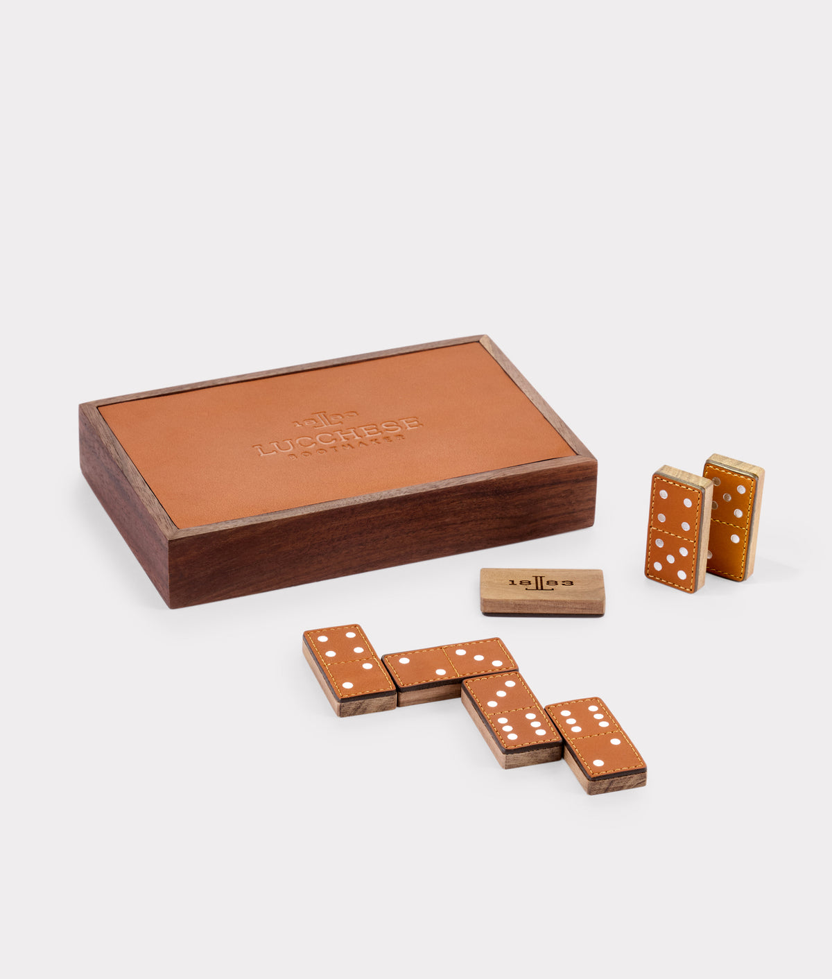 Frontier Domino Set :: Brown 5