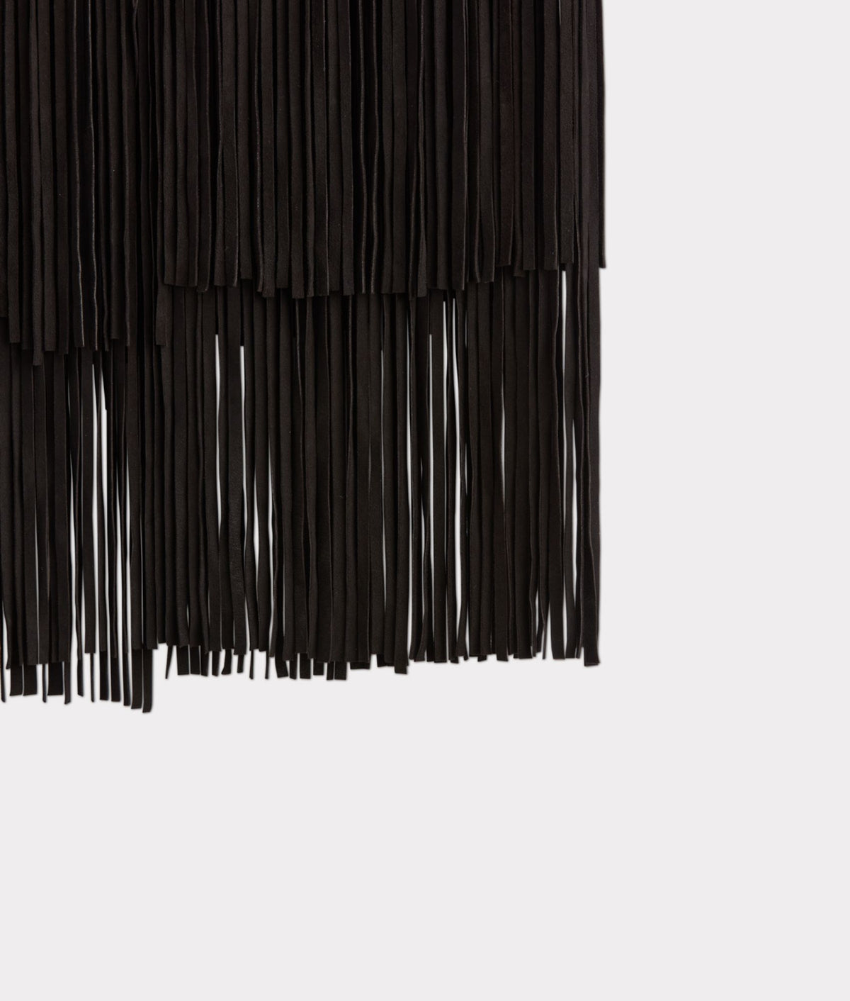 Rhiannon Fringe Skirt :: Black 5