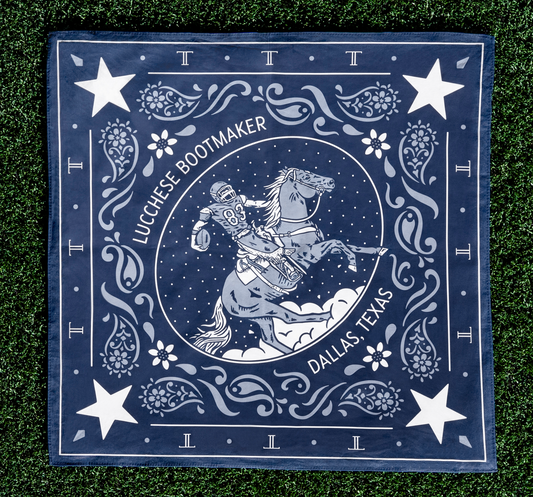 Dallas Bronc Bandana :: Navy