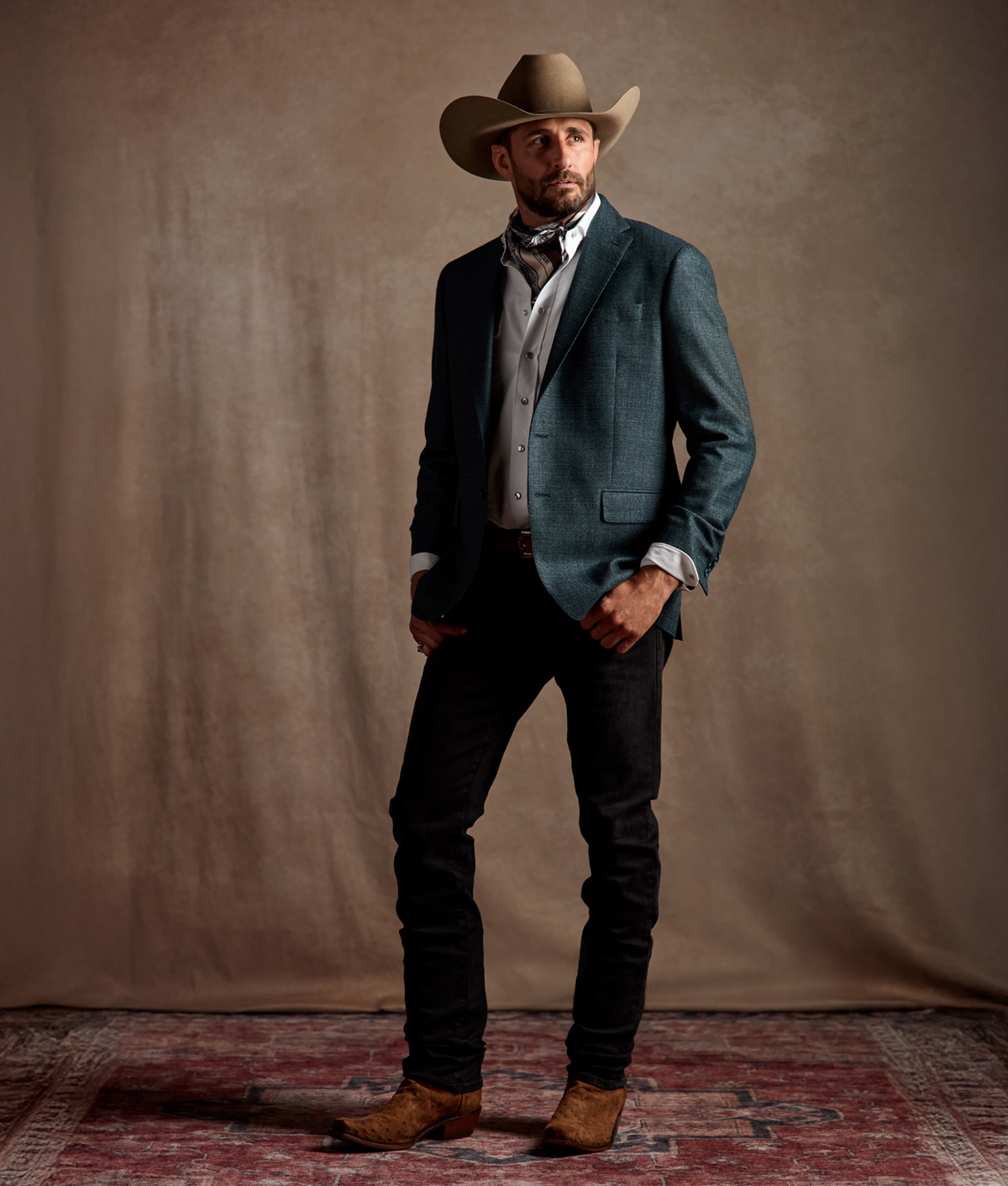 Jesse Men's Slim Straight Jean :: Oil Resin 2