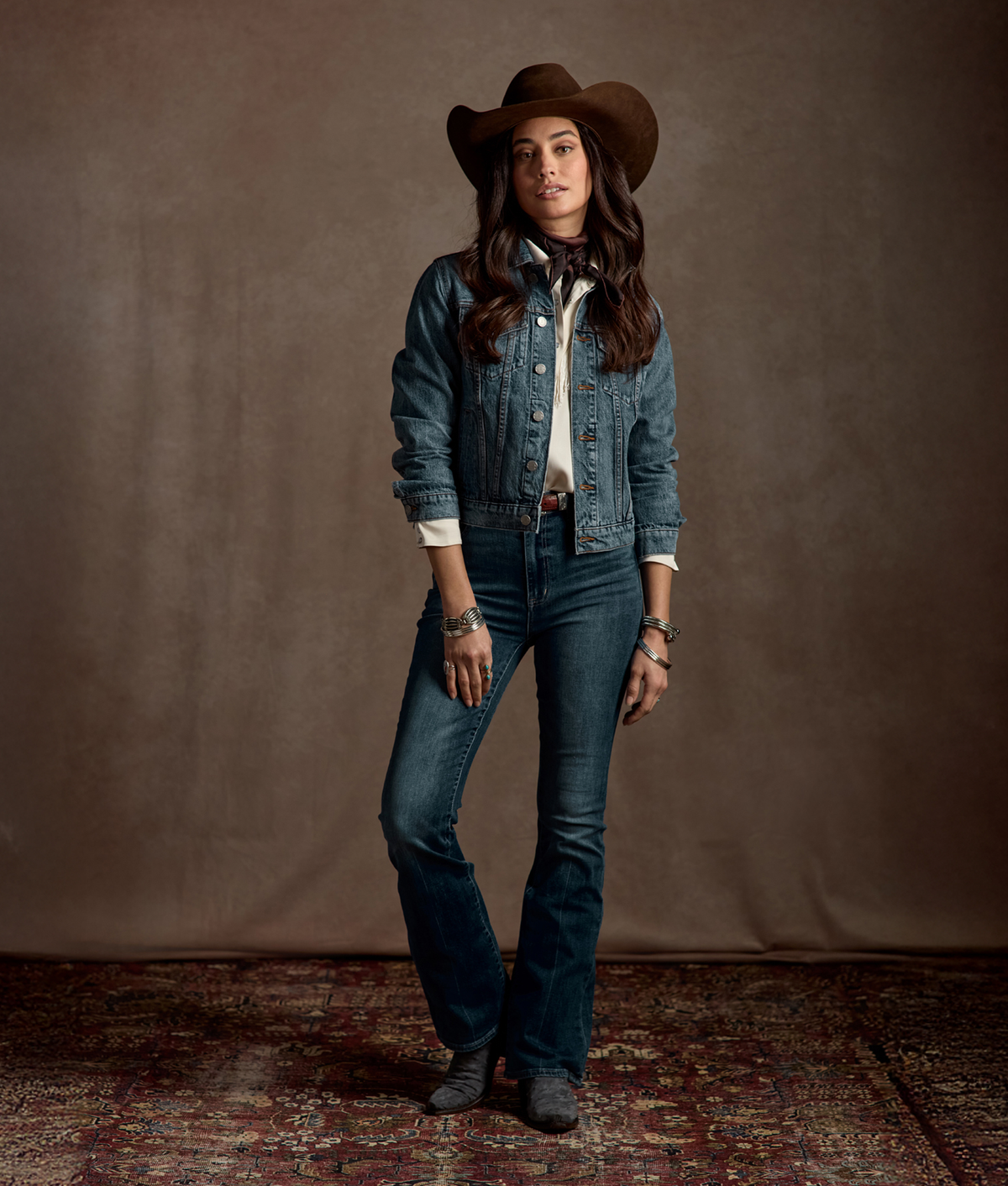 Liberty Mid-Rise Bootcut Jean :: Rustic 2