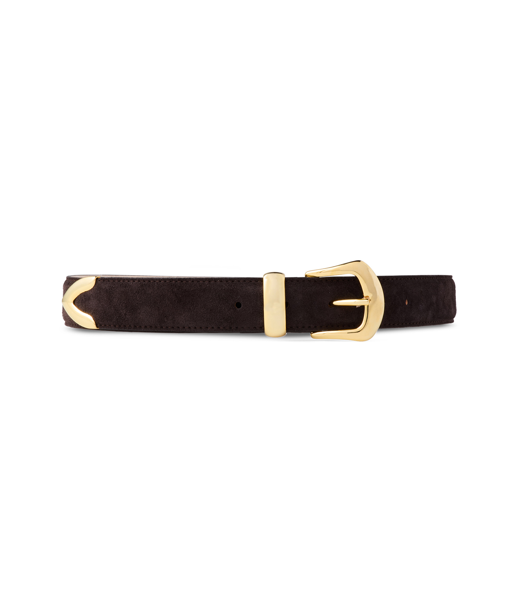 Italian 3 Piece Belt :: Chocolate