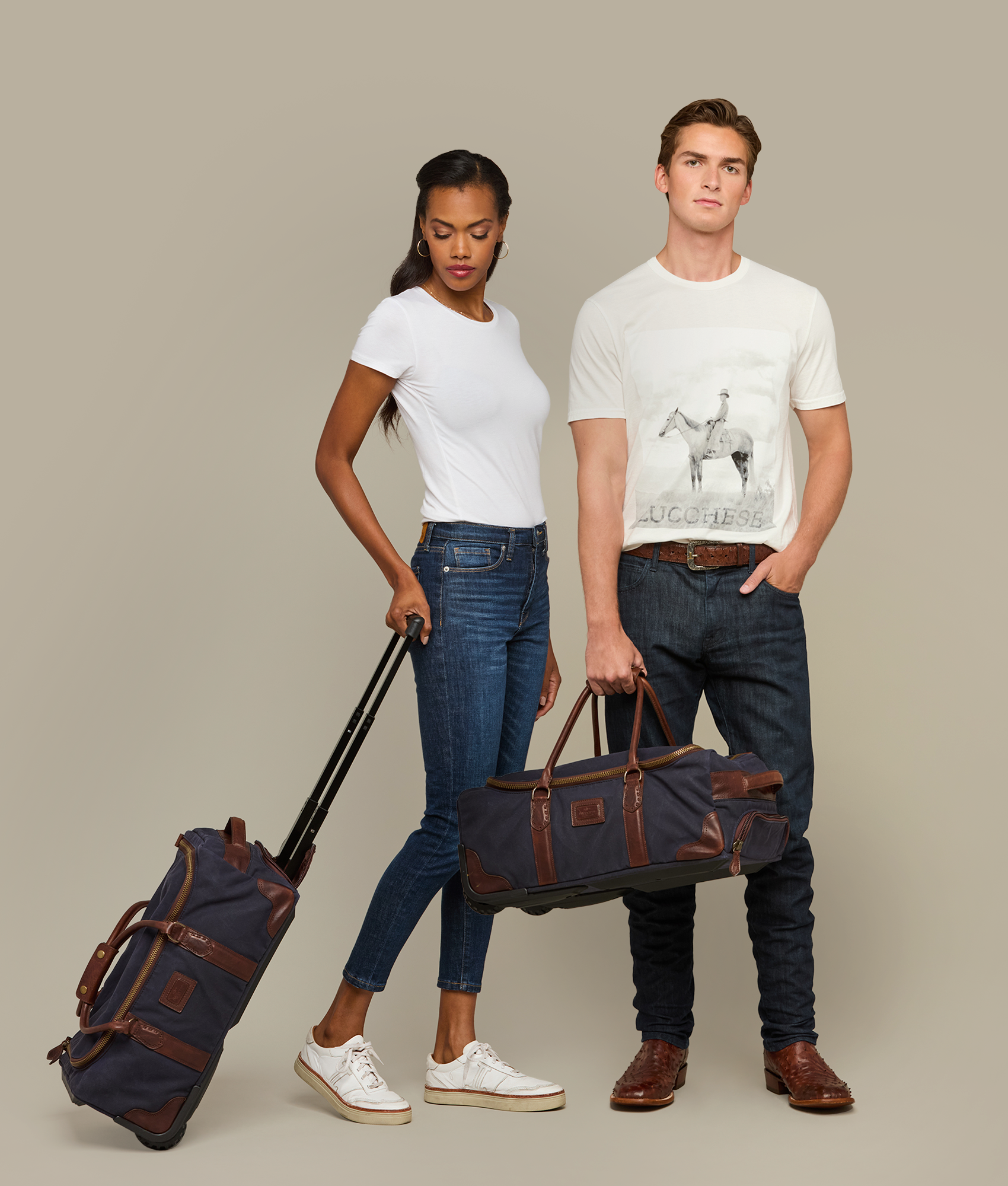 Canvas duffle bag with wheels sales