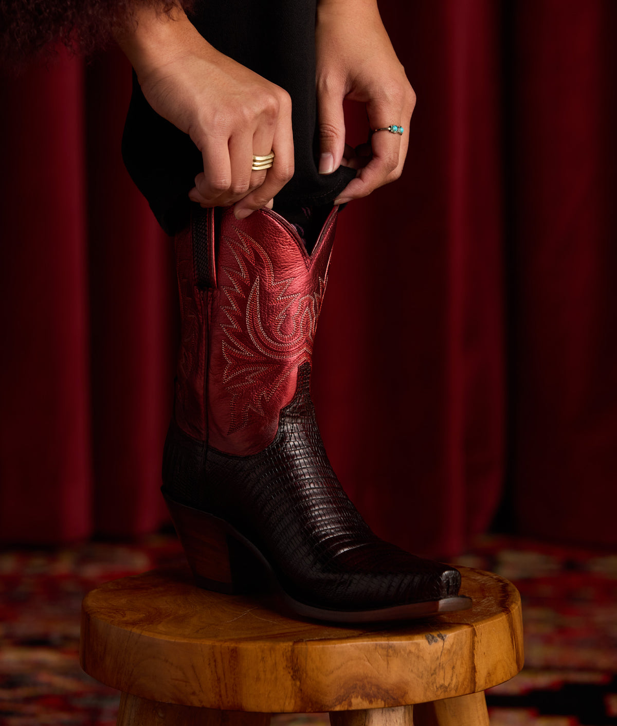 Women's Black Cherry Look 02 2