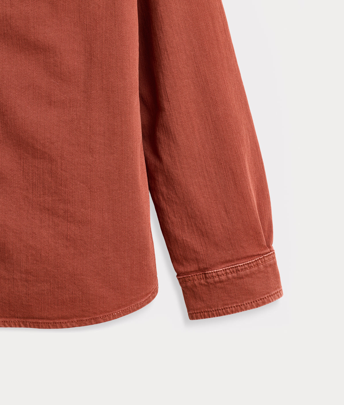 Roper Denim Shirt :: Burnt Orange 6
