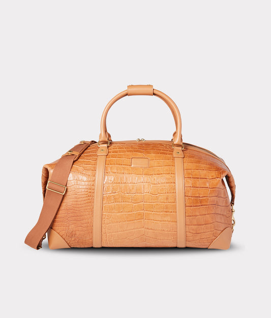 Giant Gator Duffle - Large :: Cognac/Kanga Tobac