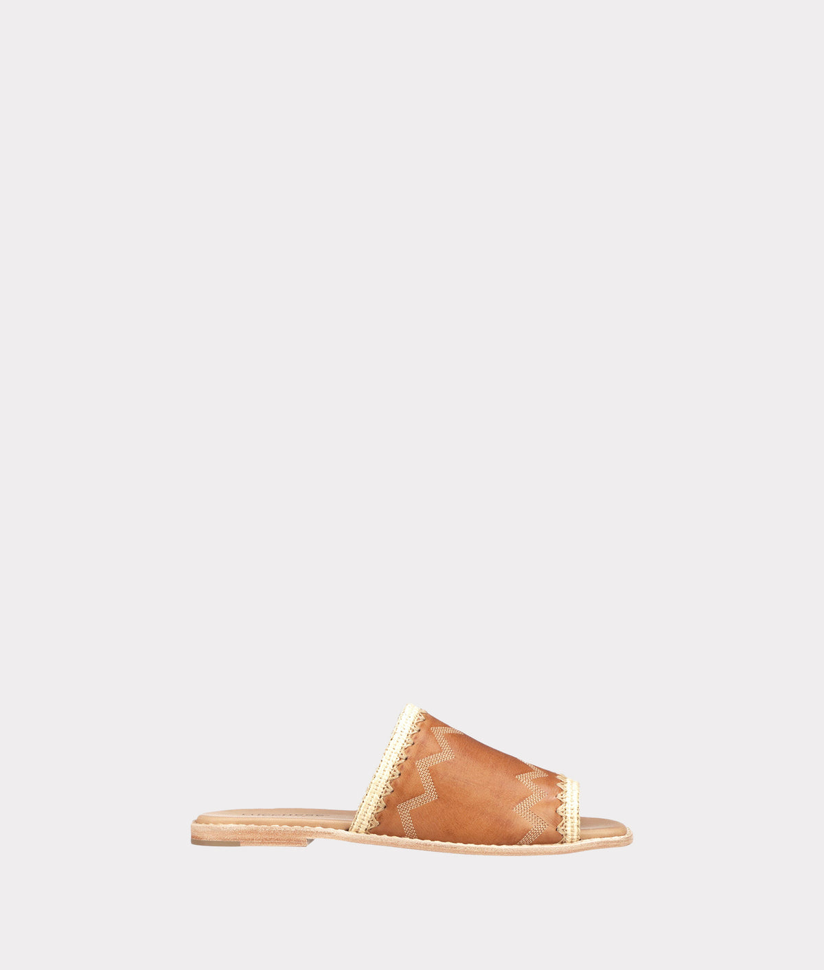 Raffia Sandal :: Brown 1