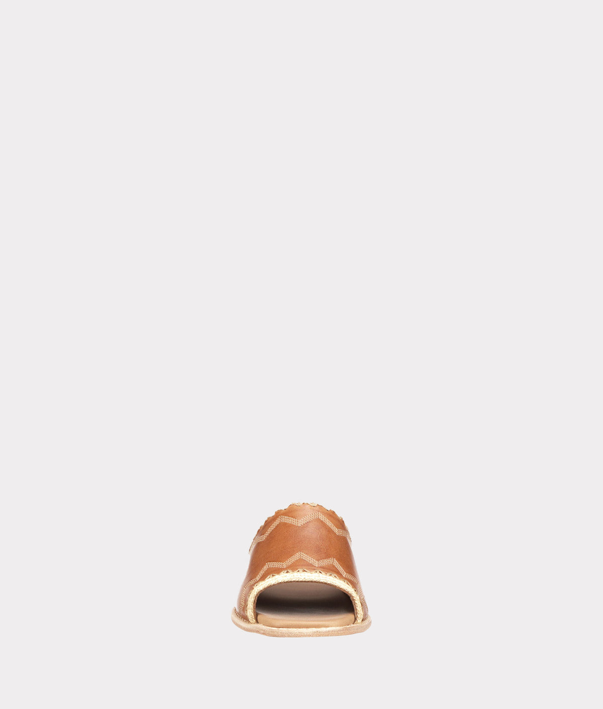 Raffia Sandal :: Brown 3