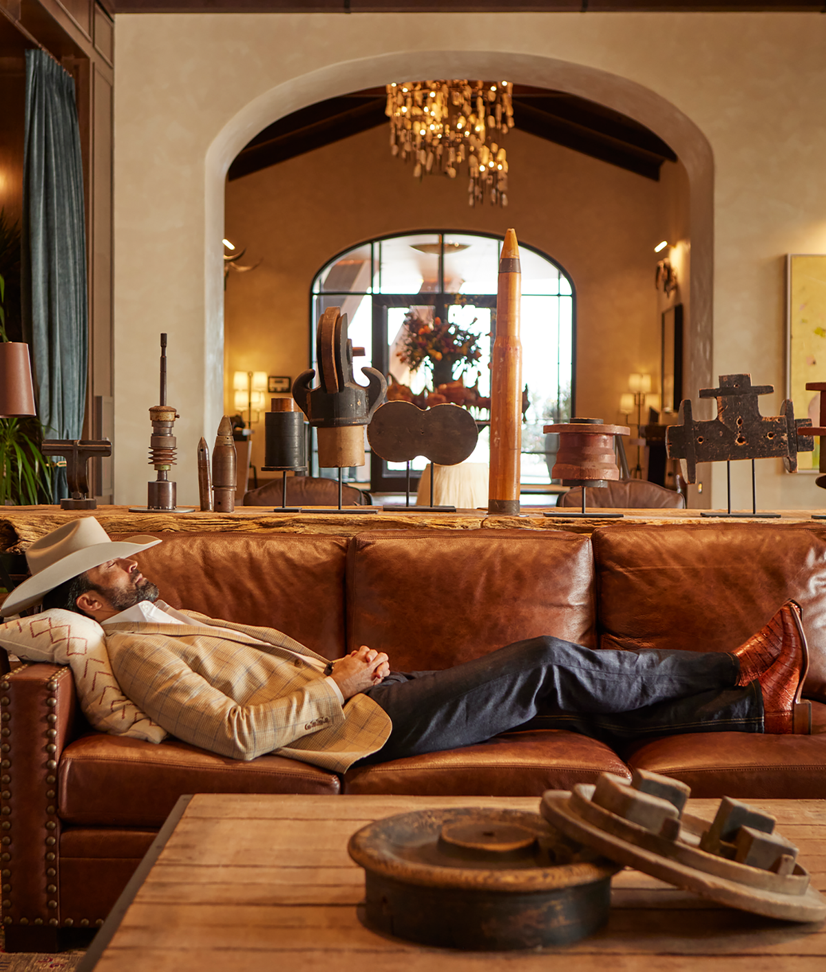 El Paso Cowboy Fit :: Ecru 3