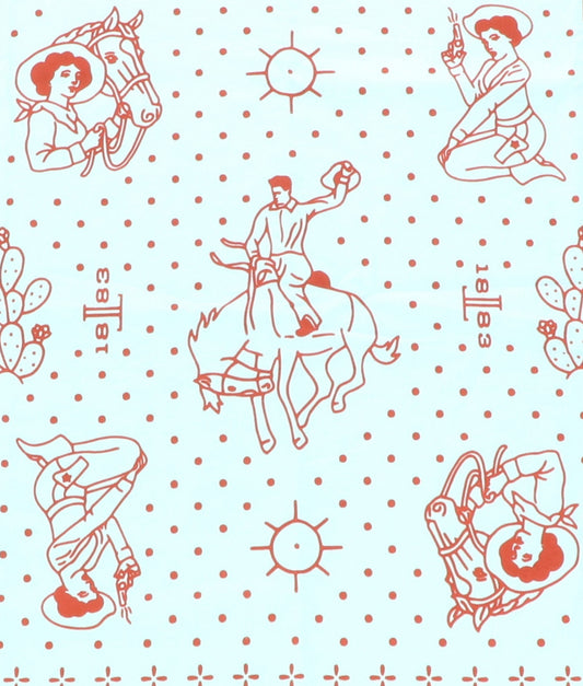 Western Bandana :: Sky Blue