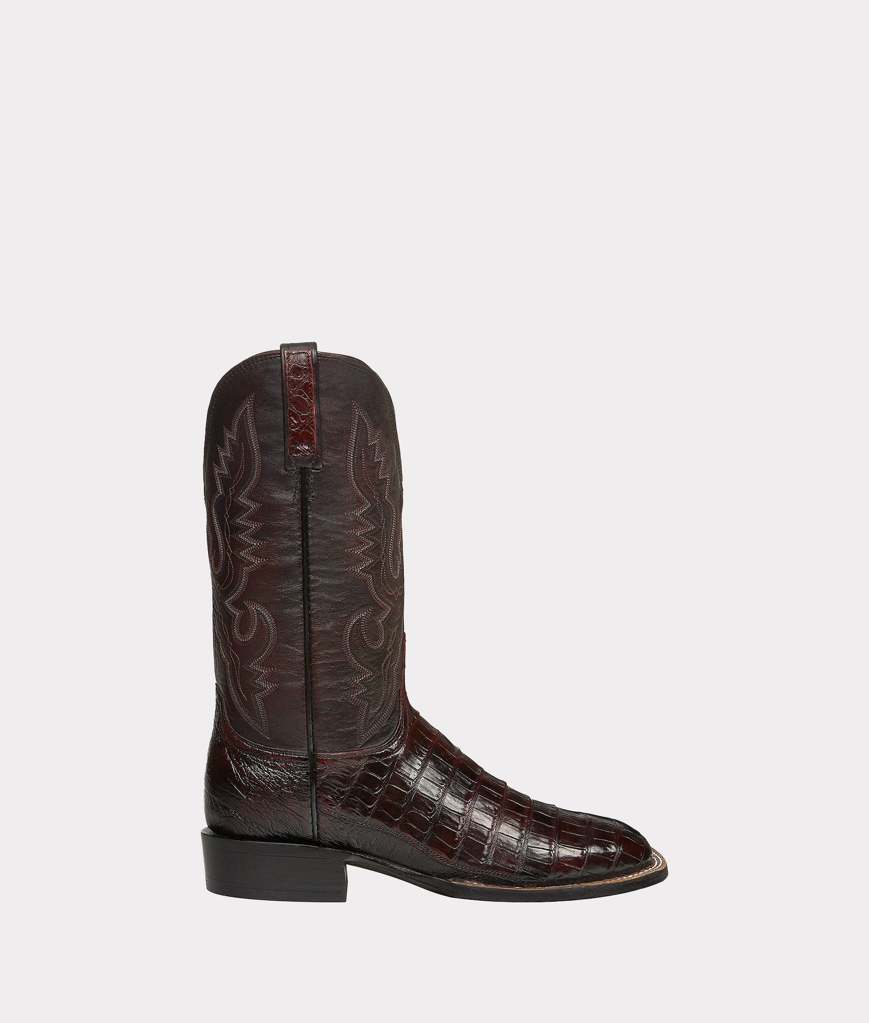 Trent Boot Black Cherry Lucchese