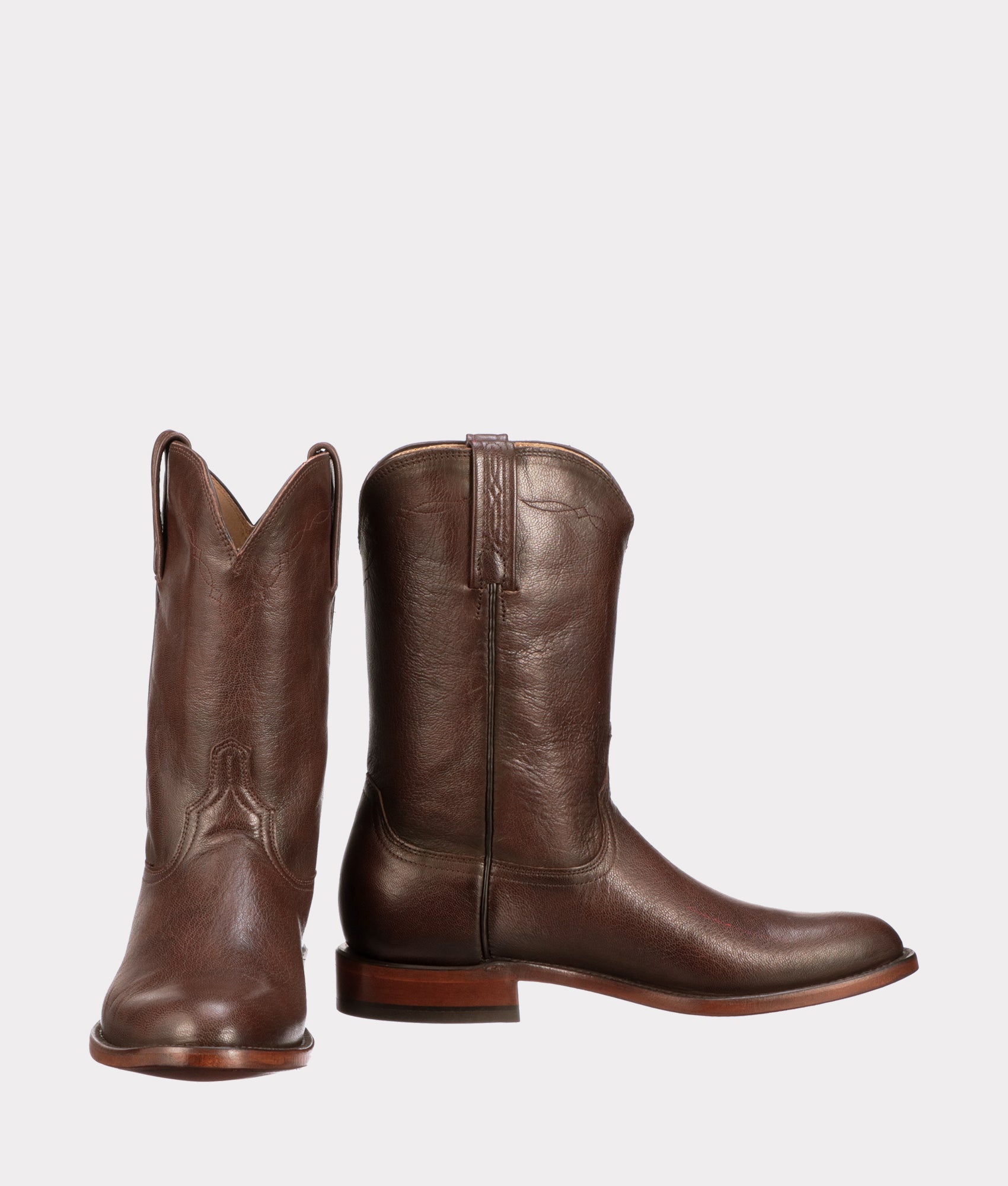 Majestic Roper Boot Tobacco Lucchese