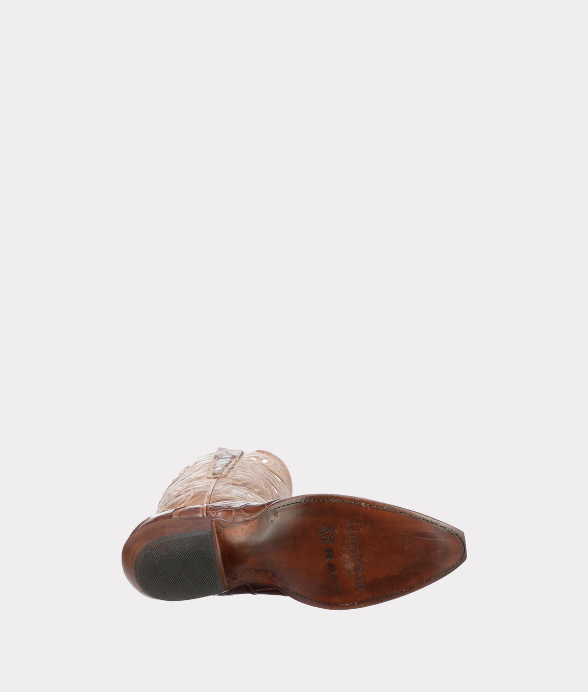 RAM Ladies' Giant Gator Western Boot :: Cognac 5