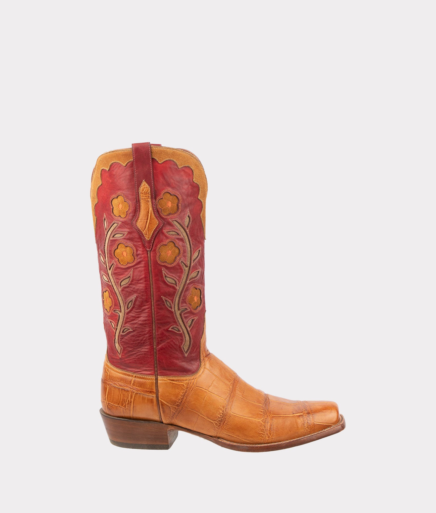 美品】Lucchese classics(キャメル×ホワイトのコンビ) 美品】Lucchese classics(キャメル×ホワイトのコンビ)