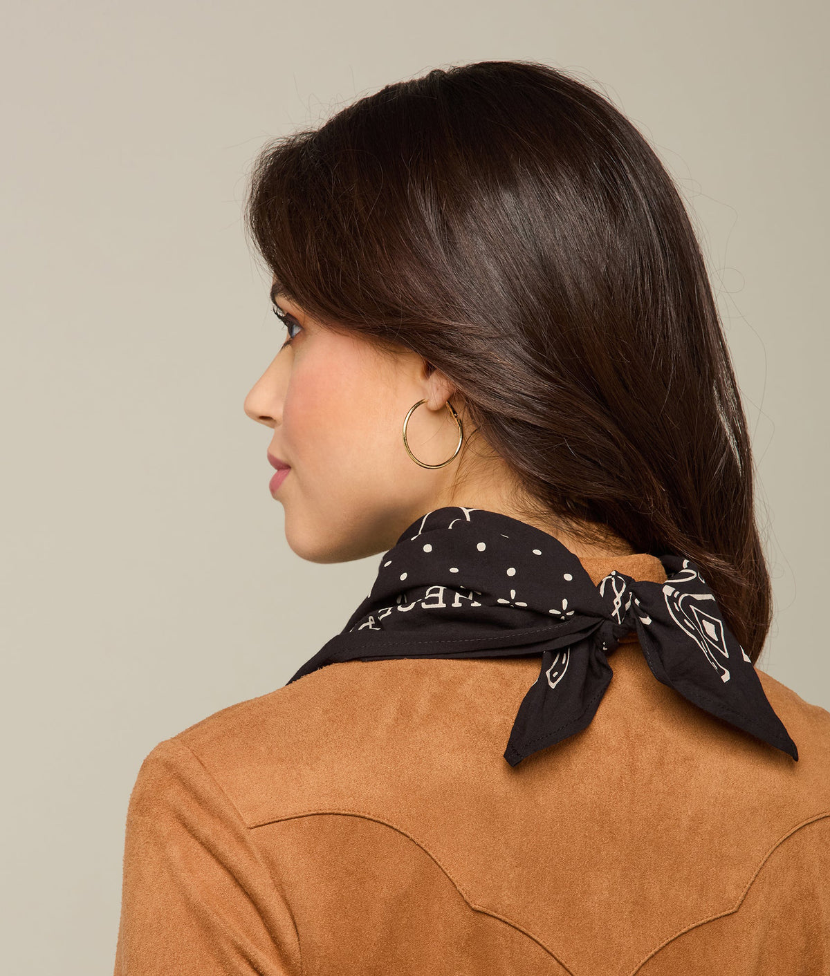 Western Bandana :: Black 4