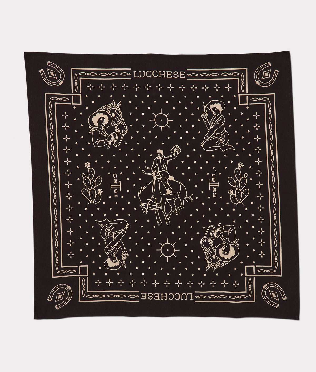 Western Bandana :: Black 7