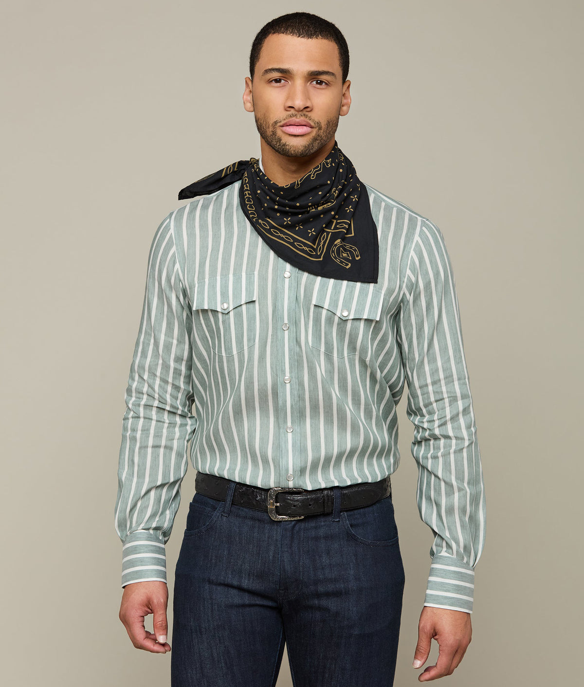 Western Bandana :: Black 3