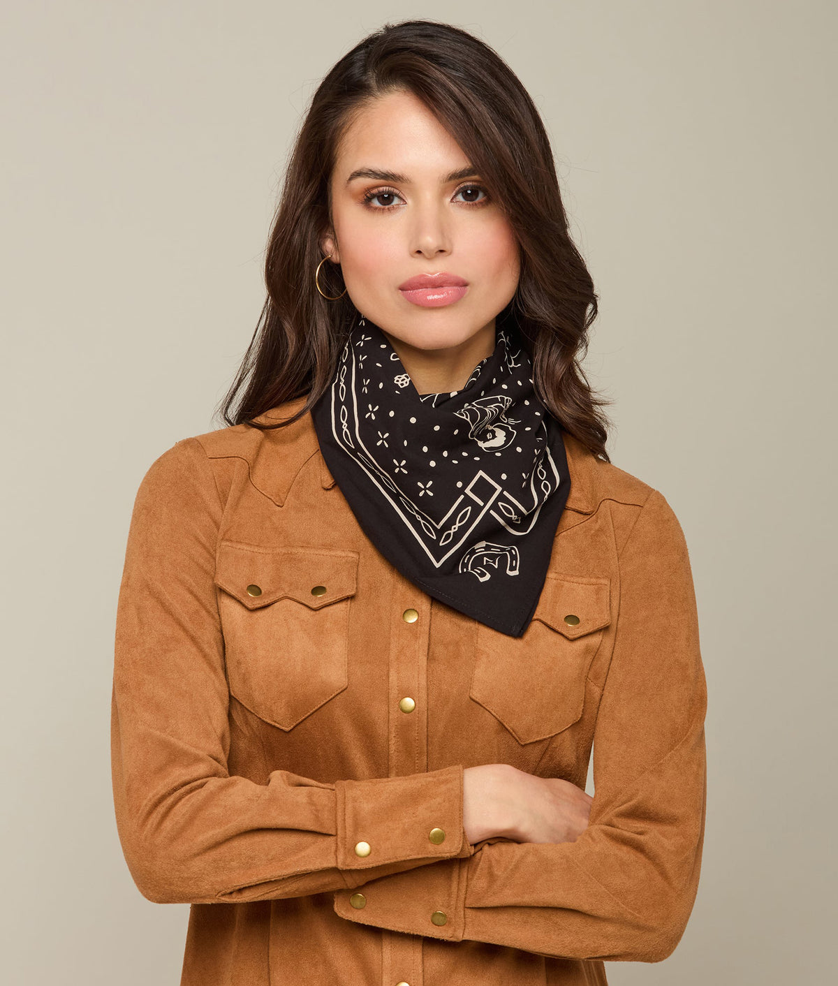 Western Bandana :: Black 2