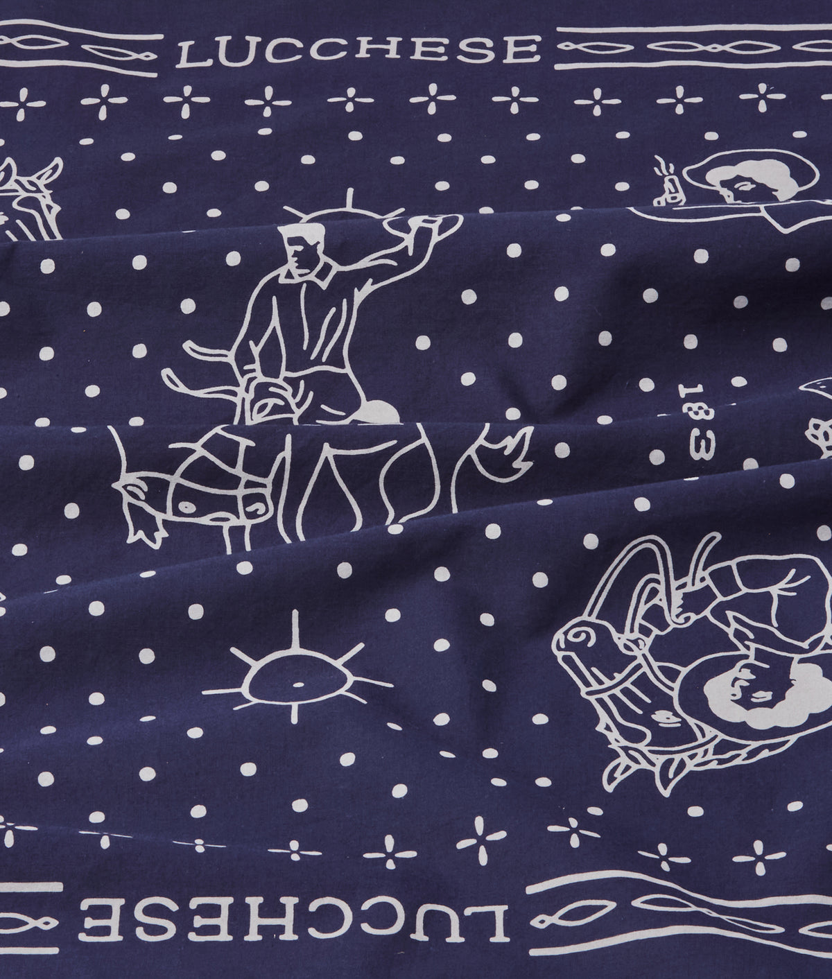 Western Bandana :: Navy 1