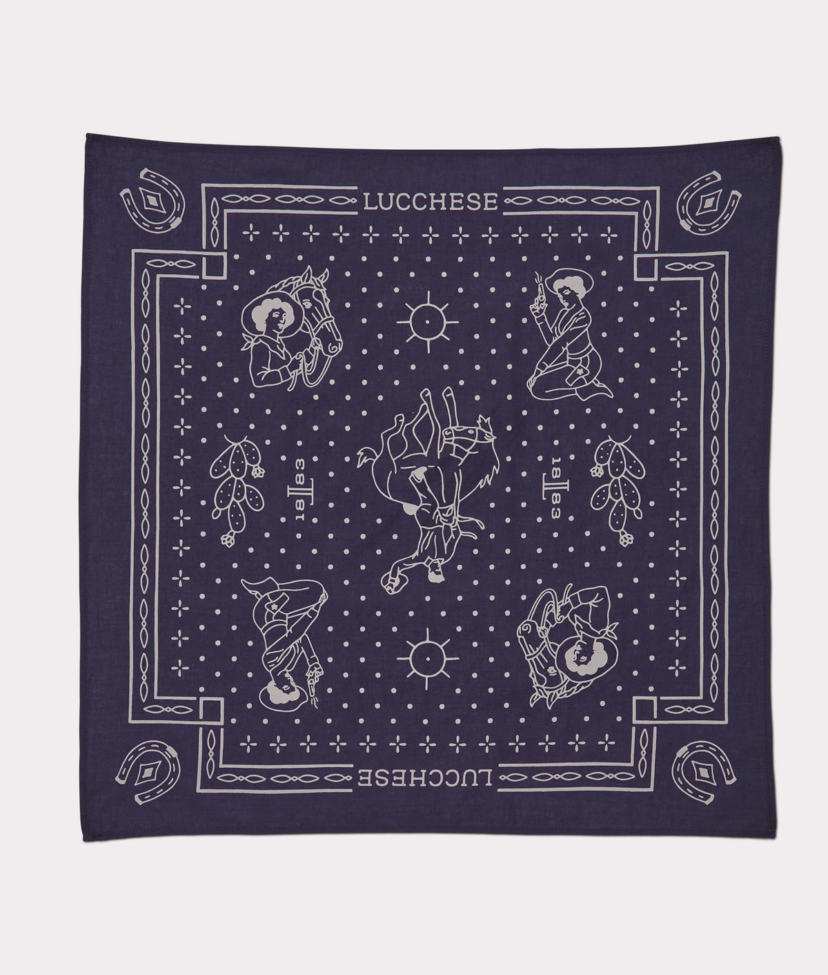 Western Bandana :: Navy 4