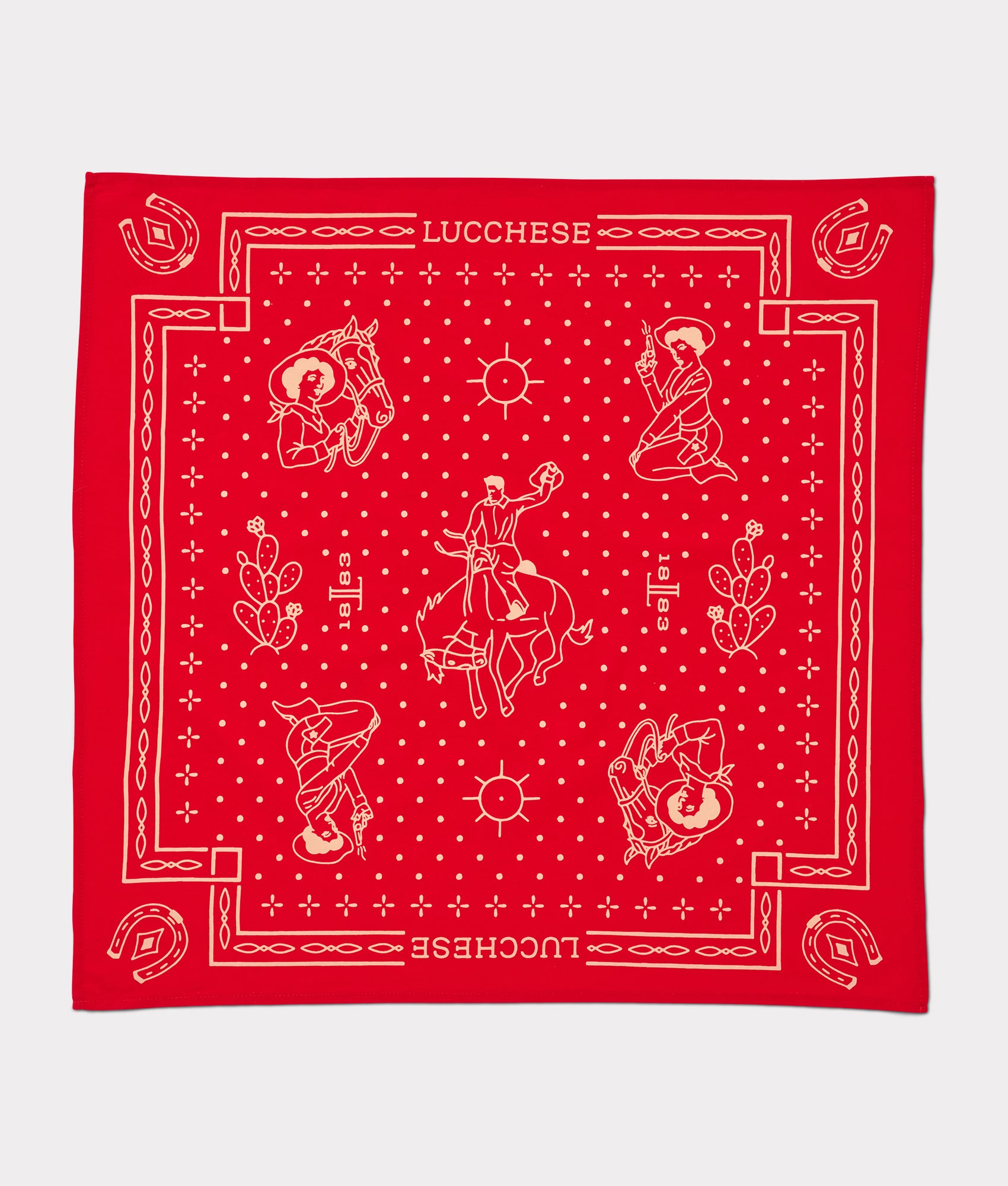Western Bandana:: Red